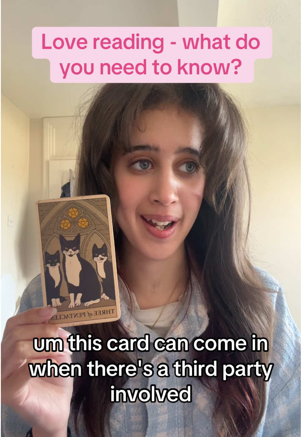 Insightful but honest 😋 #tarot #lovereading #tarotreader 