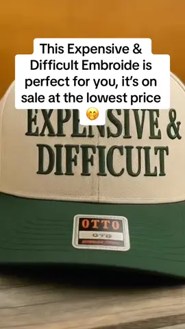 Expensive & Difficult Embroide