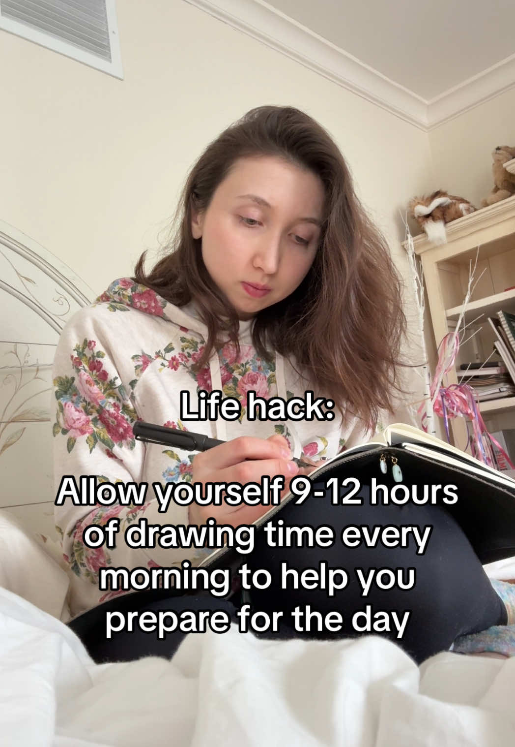 The perfect morning routine 🧘‍♀️ . . . #artistsoftiktok #artprocess #artproblems #artistproblems 