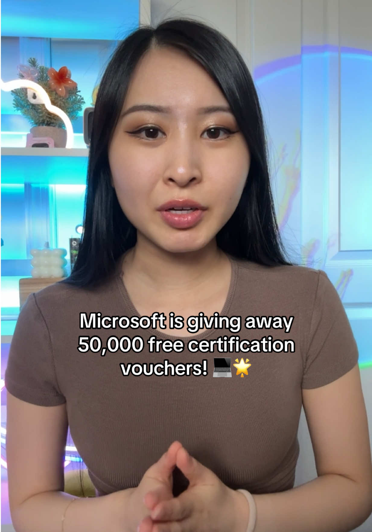 How to get a FREE Microsoft Certification (SC-200 or AZ-900)! They’re giving away 50,000 cert exam vouchers in the next month! #cybersecurity #certification 