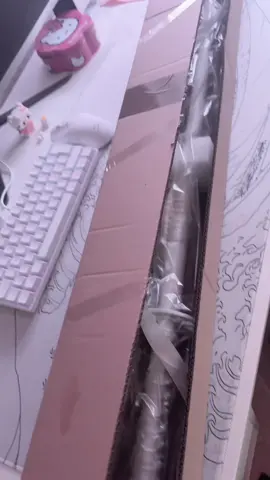 Its my first katana (≧◡≦)!!#ruika #katana #bleach #setup #hellokitty #cute #coquette🎀🎀🎀🎀🎀🎀🎀🎀🎀🎀 #fyp #foryoupage #anime #nohate #cutecore #polymanga2025 