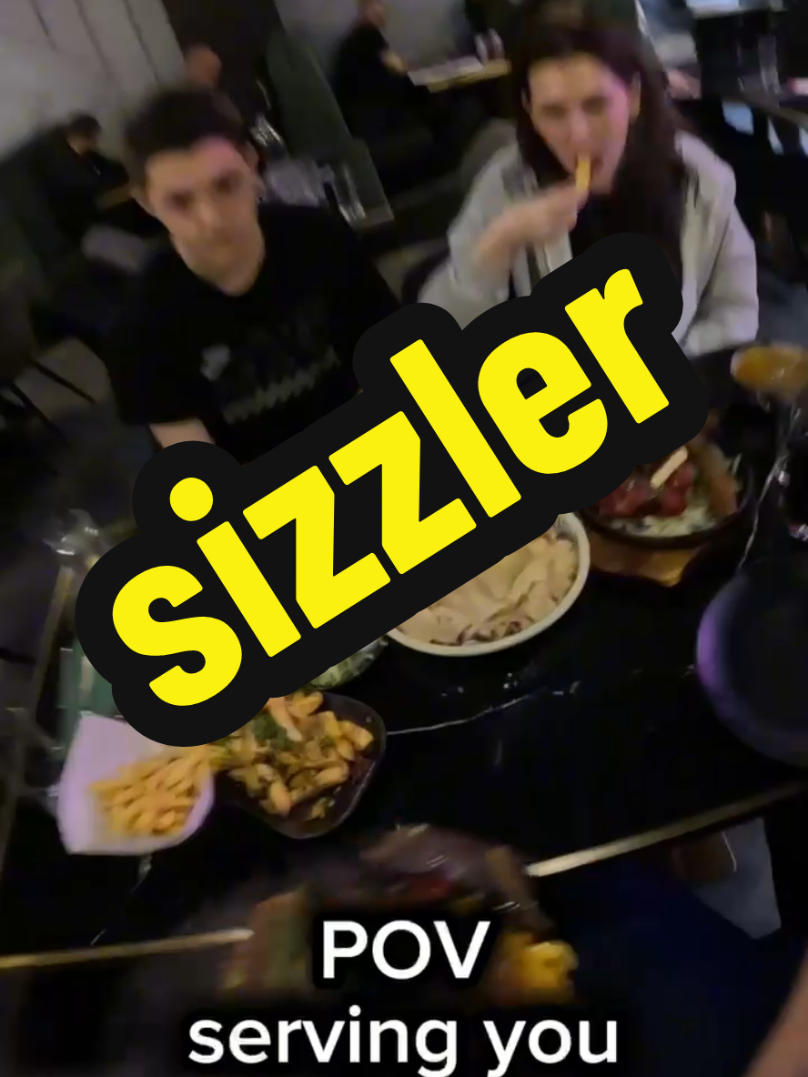 POV serving you your favourite sizzler busy bank holiday #sizzler #bankholiday #xotica #walkden #restaurant 