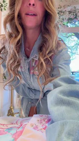 Try ons in our upscycled bespoke collection 🎀 We mix older LoveShackFancy fabrics and styles, vintage and one of a kind ideas. Happy Earth Day from Dallas 🌎 #earthday #bespoke #vintage #fitcheck #fit 