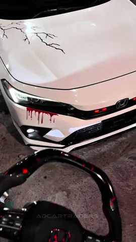 Civic 2k25❤️‍🔥 lava style wheel installed #adcartraders #peshawar 