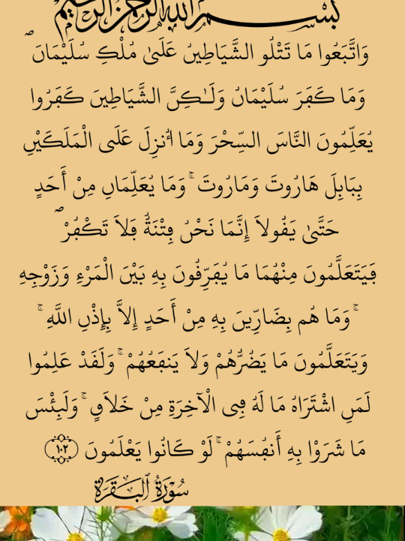 🔮 لماذا حذرت الآية 102 من سورة البقرة من اتباع الشياطين؟ #قران  #ماهرالمعيقلي  #سورة_البقرة  #flypシ  #fouryou  #fouryoupage_tiktok_  #subhanallah  #اية_الكرسي #سبحان_الله_وبحمده_سبحان_الله_العظيم  #استغفرالله  #ايات_قرآنية  #quran_alkarim  #quranrecitation   #سورة_البقرة_102  #ٱللَّٰه  #هاروت_وماروت  #فتنة_السحر #تحذير_قرآني #القرآن @محمد الشرقاوي @لا_اله_الا_الله✪:تلاوات قرآنية #اجر_لي_ولكم #اذكروا_الله #استغفرالله_العظيم_واتوب_اليه 