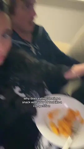 i try to eat as much as i can cause he'll eat it all in seconds 