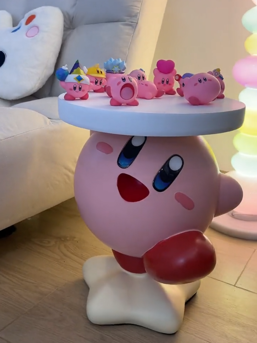 The perfect table for Kirby lovers #kirby #anime #giftideas #kawaii 