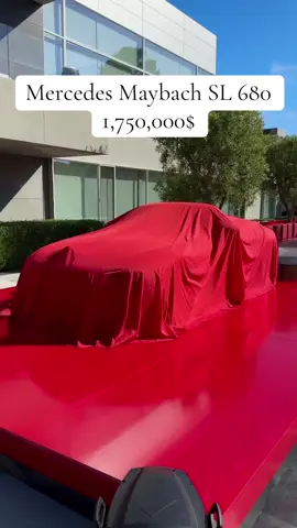 Mercedes Maybach SL 680  1,750,000$ 