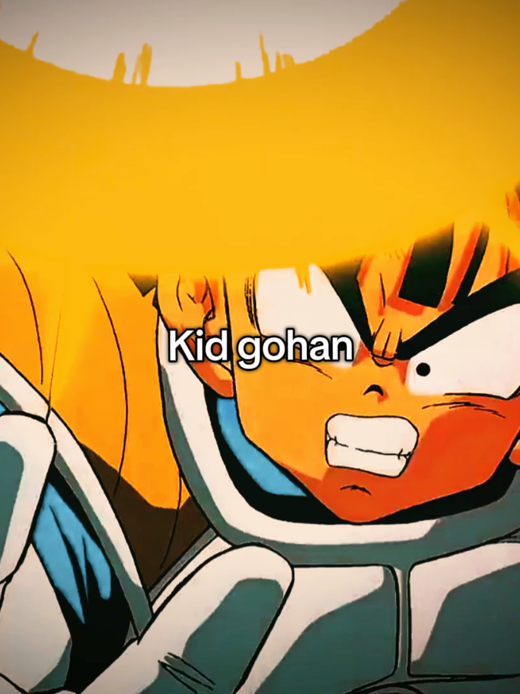 Kid gohan VS freiza ☠️🔥. #gohan #dragonball #dbz #dbz_moments #frieza #aura #saiyan #vegeta 
