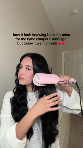 it’s ok cause i still love my tymo rovy wave 😪 #tymo #tymorovy #tymocrimper #tymobeauty #wavecurler #crimper #crimpedhair #mermaidwaves #tiktokshoprestock #tiktokshopcreatorpicks #tiktokshopmemorialday #tiktokshopmothersday #ttslevelup 