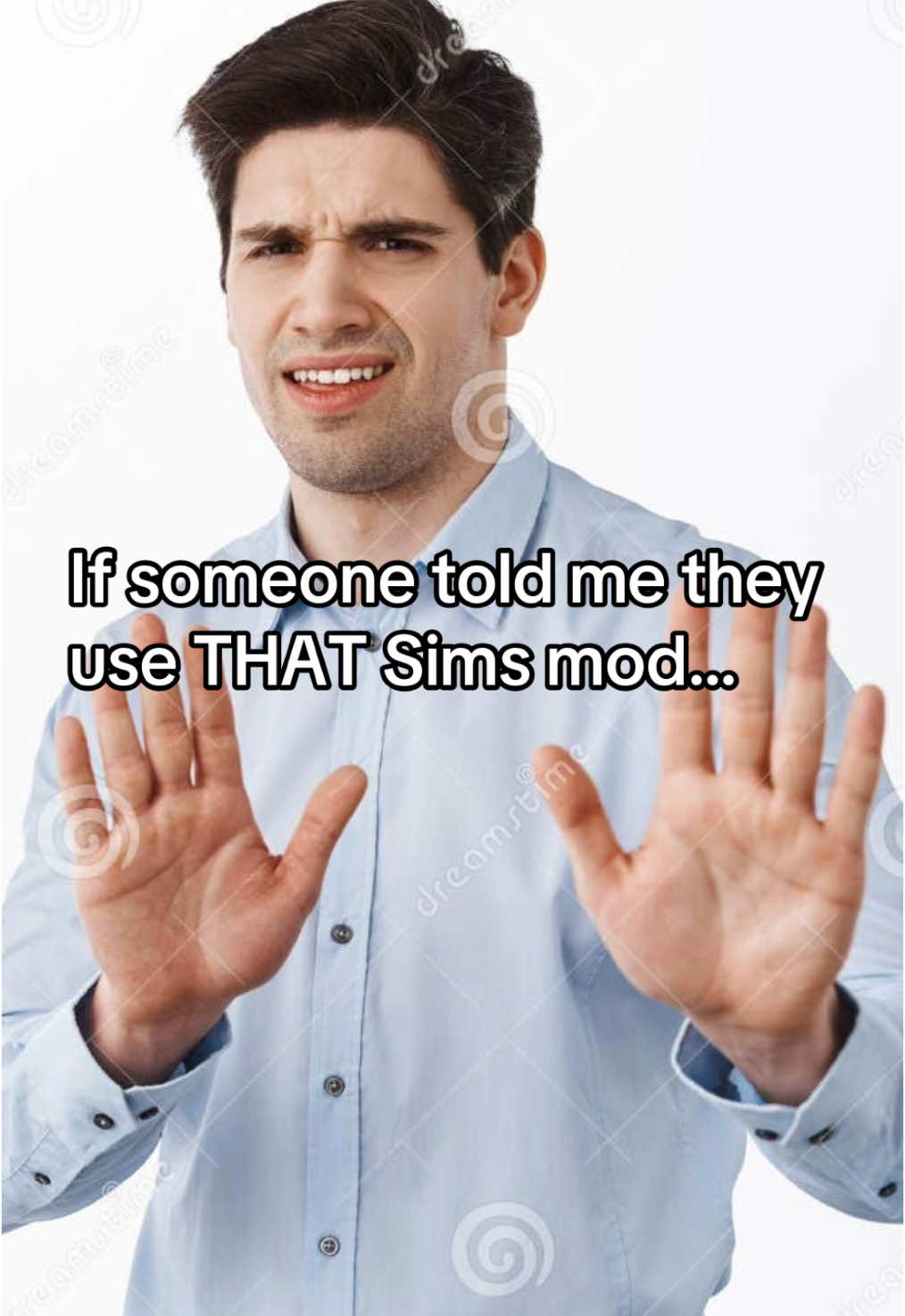 BACK UP 🤺 and nooo it’s not wicked whims 😭 I have that mod 😩 #smelly #gross #weird #sims #sims4 #sims4mods 