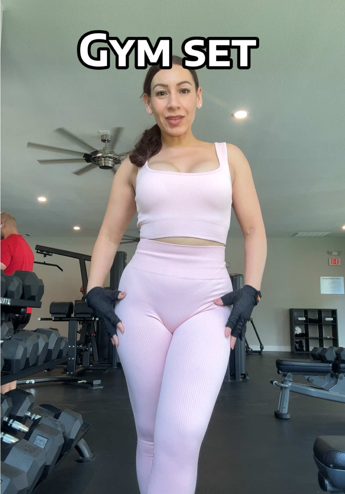 Me enamore de este gym set! #gymset #gymoutfit #gym 