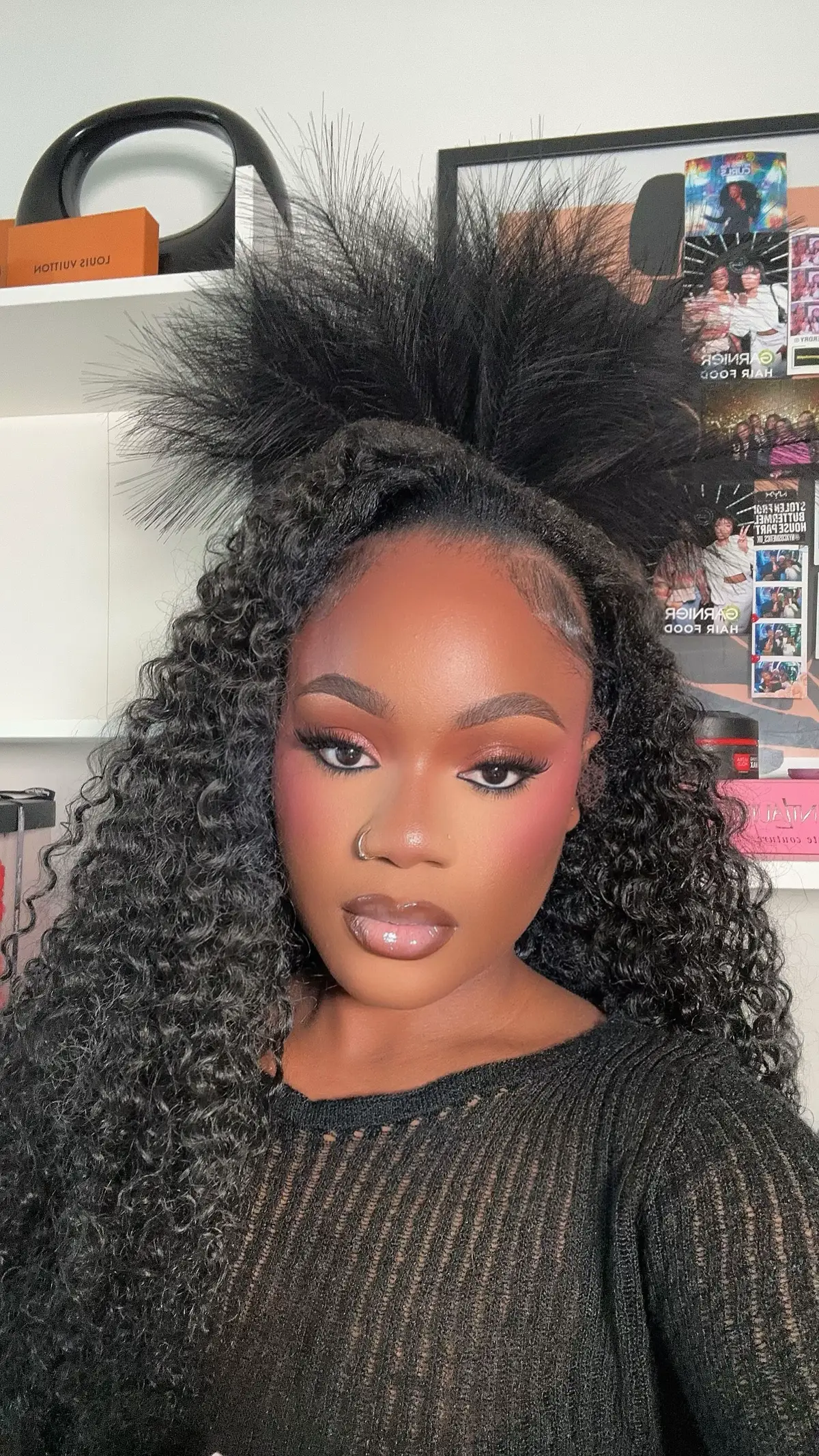 #makeupforblackwomen #makeup #softglammakeup 