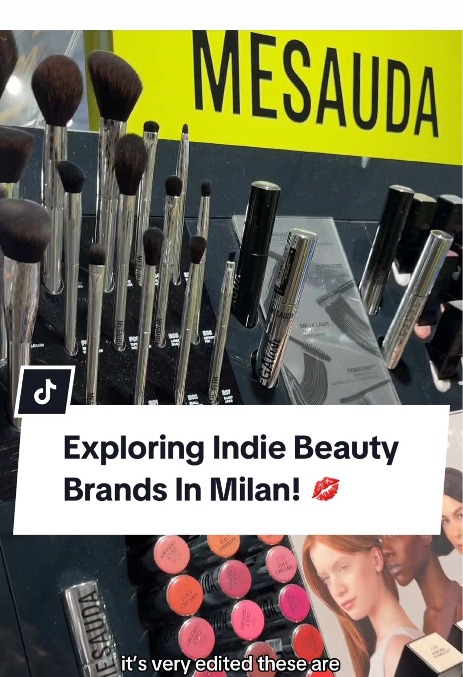 As we're still getting ourselves in order in our new home, here is some content we never posted from our recent trip to Italy! And a quick overview of some brands we learned a little bit about during our visit to Rinascente in Milan! 💄🇮🇹 I wish we had more time to dive deeper into these indie gondolas and @Mesaudabeauty. Which brands should we try from these, if any, beauty queens? Let us know! #makeupreview #BeautyTok #madeinitaly #indiebeauty #italytravel 