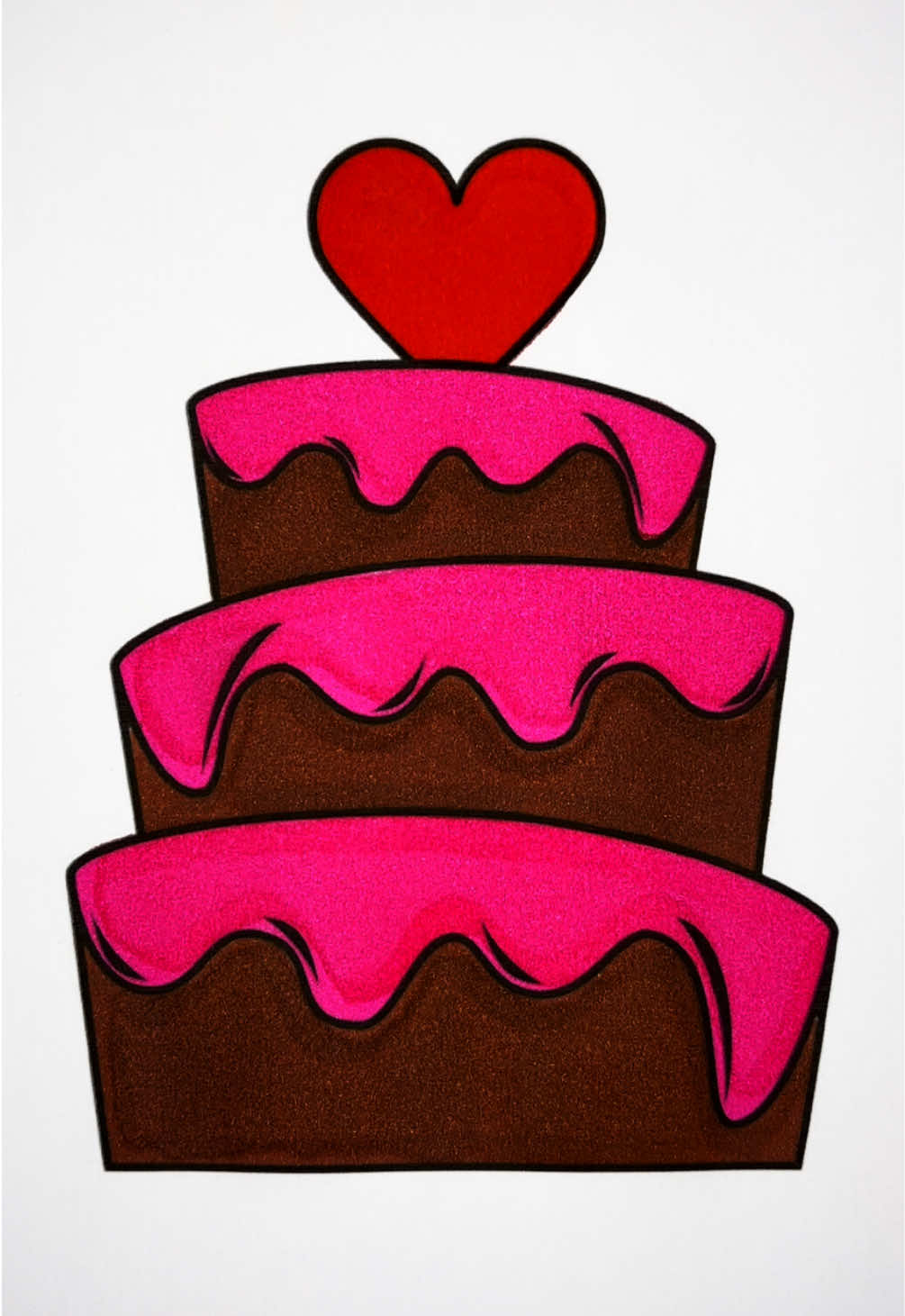 🍰❤️ #ASMR #relaxingvideos #satisfyingcoloring #coloringbook #coloring #therapy #asmrcoloring #colourwithme 