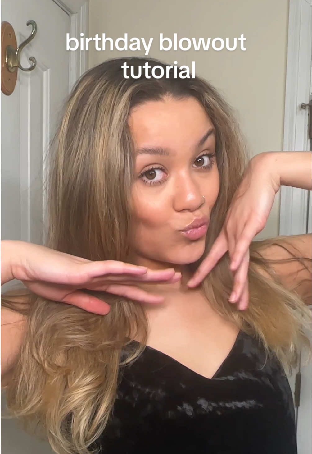 it’s taurus season !!! anyways here’s my birthday blowout hair tutorial MUAH #blowout #hair #curlytostraight #taurusseason  products 🪩 - @Wella Professionals color motion structure mask -  @PATTERN Beauty treatment mask -  @K18 Hair molecular leave in repair mask - @Color Wow Hair dream coat - @Revlon Hair Tools one step volumizer  - @Olaplex bonding oil no. 7