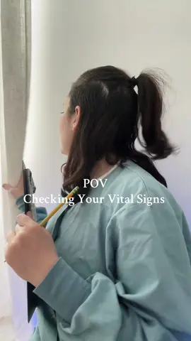 ASMR POV: student taking your vital signs , you need stitches part 1 💁🏻‍♀️✨ #asmr #fyp #asmrmedicalexam #foryoupage #asmrpov 