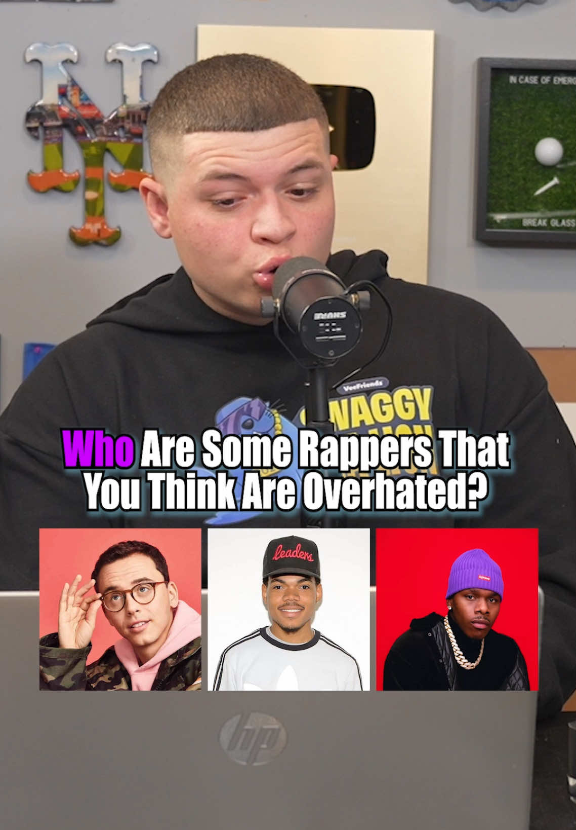 Who Are Some Overhated Rappers? #fyp #rap #rappers #chancetherapper #logic #dababy #rodwave