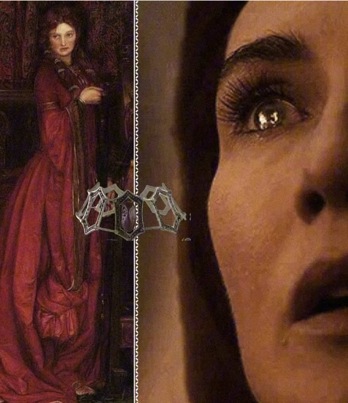 She was red and terrible and red!🍷 . . . #melisandreedit #melisandre #baratheon #witch #got #gameofthrones #gameofthronesedit #asoiaf #asoiaftiktok #asoiafedit #goldenbrown #fyp #fypシ゚ #foryoupage 