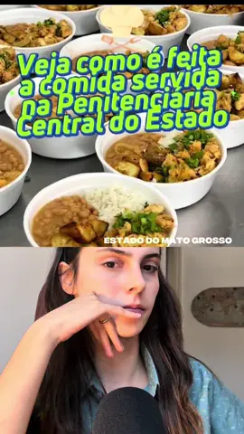 REFEIÇÃO DOS DETENTOS: como é preparada? Enquanto isso, as crianças nas escolas comem biscoito com suco de procedência duvidosa… esse é o reflexo do nosso Brasil, país em que o presidente já esteve preso e não terminou a escola. 