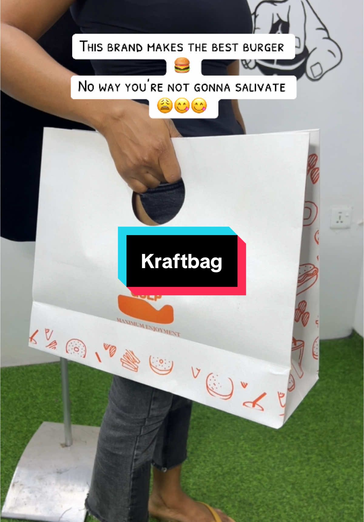 #burgerbag #foodbag #foodpaperbag #foodkraftpaper #kraftbag #burgerking #burgerinibadan #burgerinlagos #kraftbag #biggestgulp #biggestgulpburger 