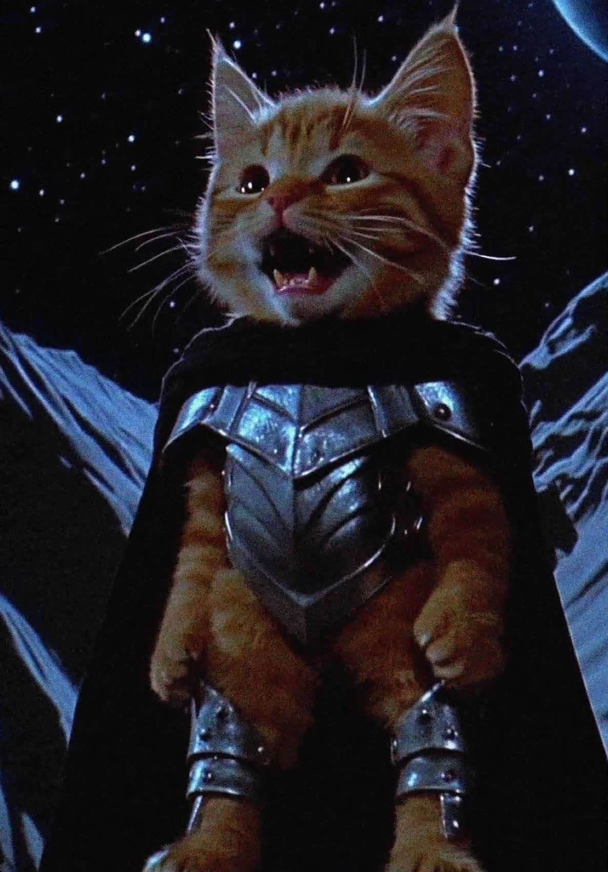 Dark Fantasy Cats #darkfantasy #cat #ai #aianimation #aicat #cute #nostalgia #dreamcore 