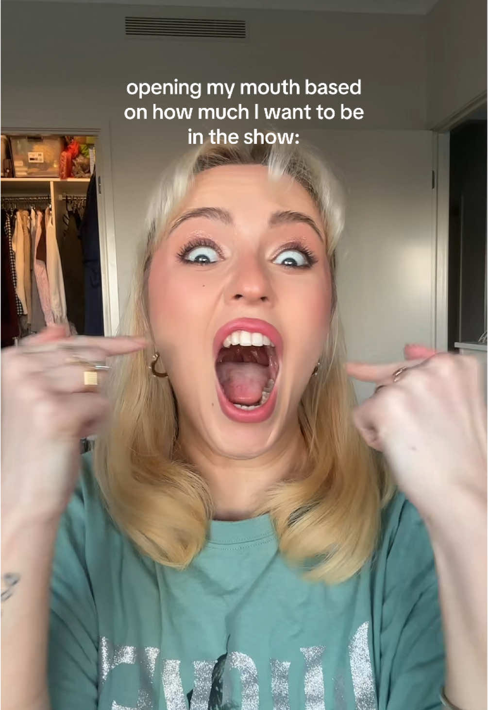 obviously Mean Girls is #1 🤪 we need an Australian tour!!! #meangirls #meangirlsmusical  #theatrekid #openmouthchallenge #musicaltheatre 