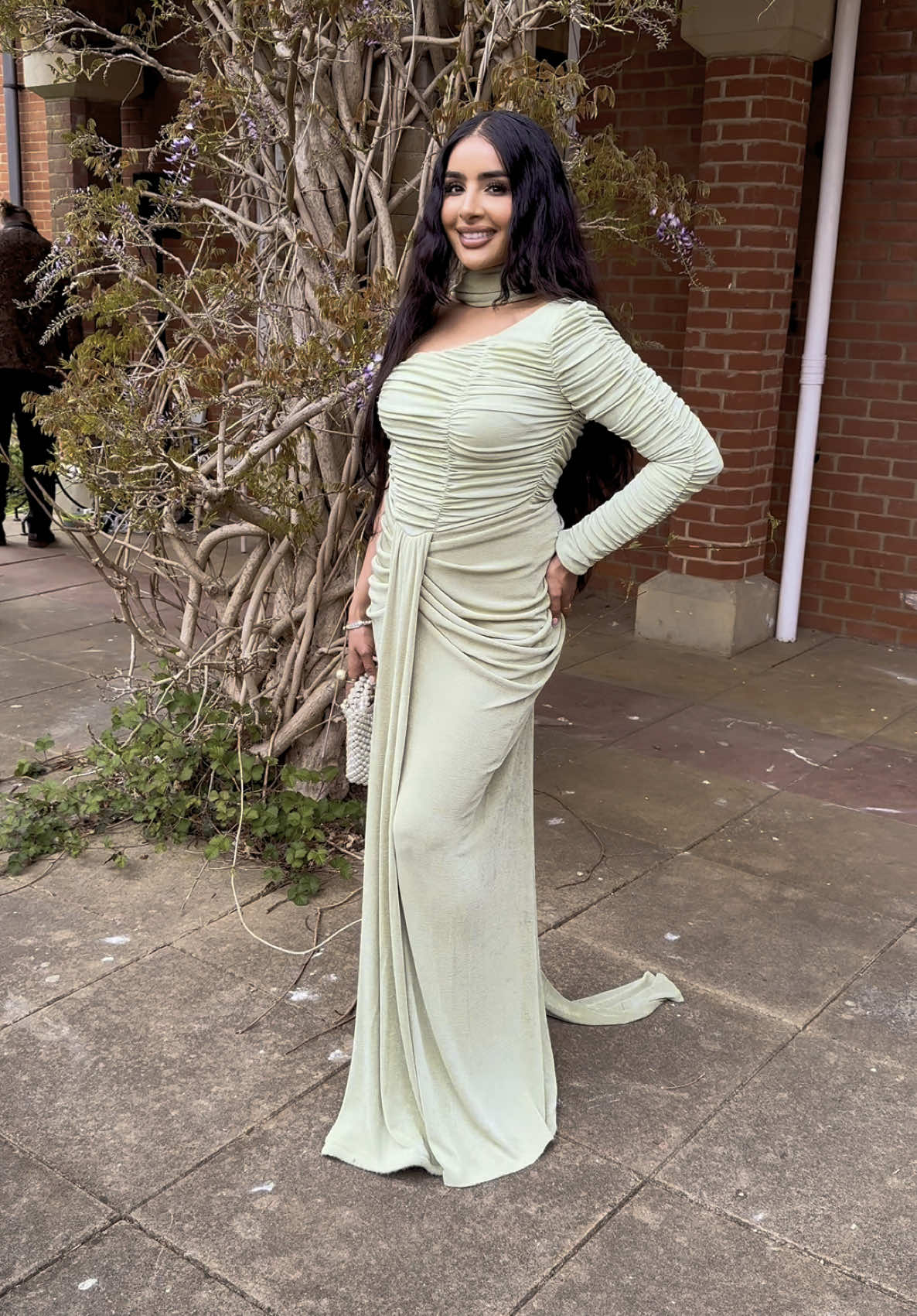 Wearing the most incredible dress ever from the @Khanum's new spring collection #style #fashion #fashioninspo #springdress #ukblogger #london 