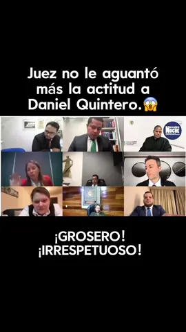 El juez 50 penal de Medellín calificó al exalcalde Daniel Quintero como grosero e irrespetuoso después de que Quintero Calle le faltara el respeto a la fiscal que lleva su caso.#medellín #noticias #corruption 