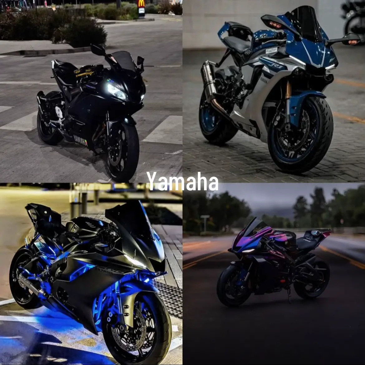 my favourite is Yamaha! #Yamaha #Ktm #Suzaki #kawasaki #BMW #Ducati #triumph #aprilia #Honda #benelli #motocycles #typea #fyp #foryou #vroomvroom #tiktok #fast 