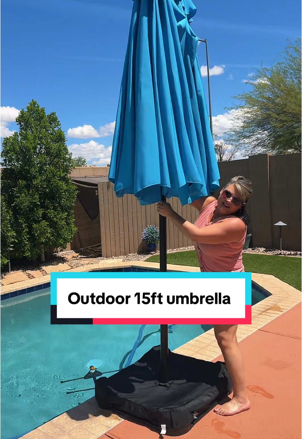 💕 we love this soo much SUMMER VIBES #umbrella #shade #Outdoors #outdoorlife #summervibes #tiktokshopfinds #outdoor 