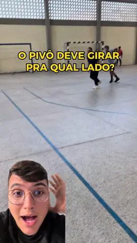 Parece óbvio, mas MUITOS tentam girar sem nem perceber o que o marcador quer fazer! 🤦🏻‍♂️ #futsal #futsala #brfutsal 