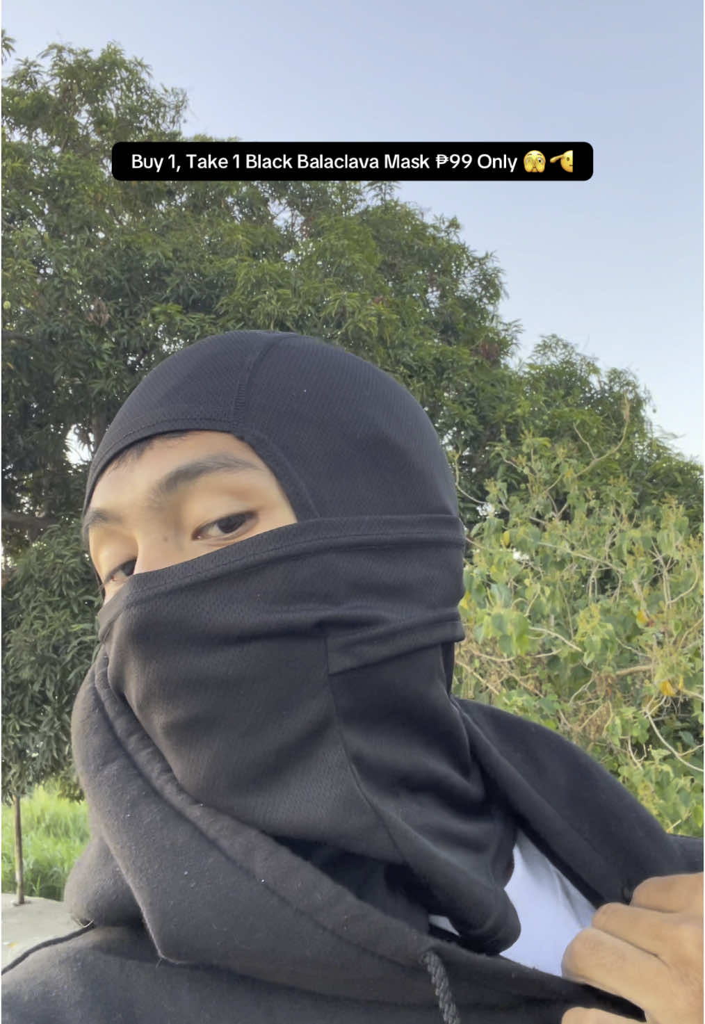 Buy 1, Take 1 Black Balaclava Mask 🥷 #fyp #chapoapprove #fitcheck #needya #ninjamode
