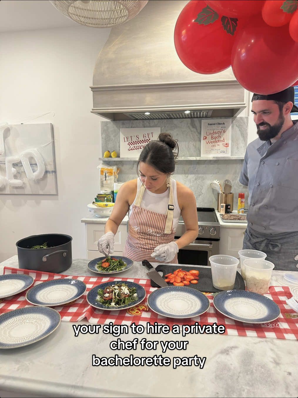 had the most amazing time with chef Joseph!! 👨‍🍳 #bridetobe #2025bride #stillhungry4more #bachelorette #bacheloretteparty #charleston #privatechef #cooking 