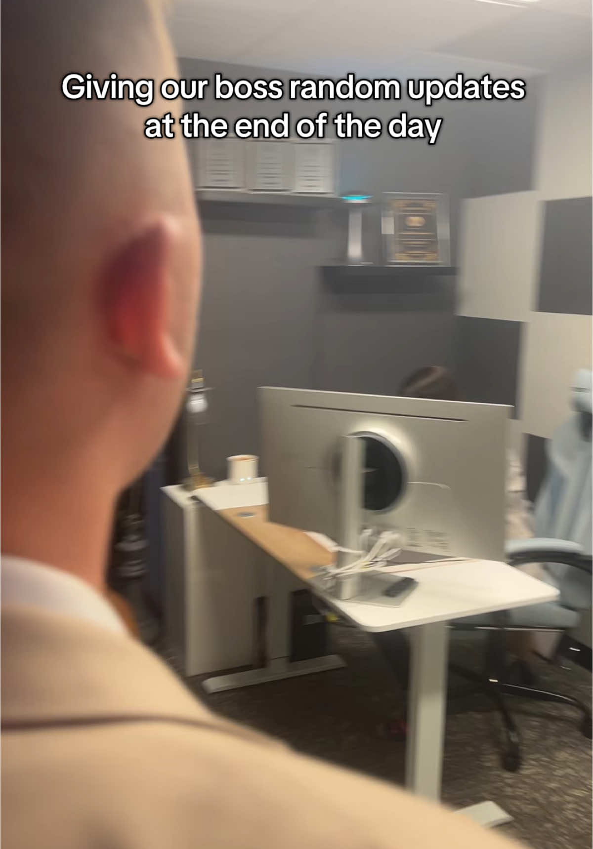 They want a reason to talk to Natalie #prank #officehumor #random #officelife @Natalie @AJ | Royalty Insurance 