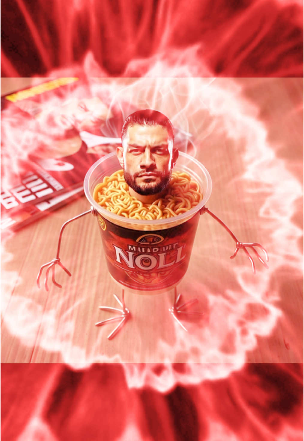 Ramen reigns #fyp #foryoupage #meme #xyzbca #ramenreigns #romanreigns #WWE #wweraw #funny #brainrot #italianbrainrot #tungtungtungsahur😈 #tralalerotralala🗣🔥 #ramen #noodles 