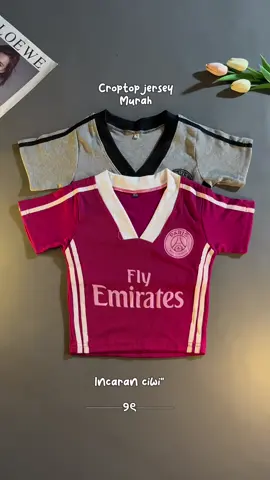 Croptop jersey secakep ini wajib bungkus sihhh🫶🫵#crop #croptop #kaosjersey #jersey 