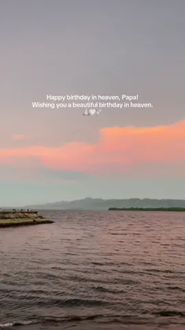 Papa, I hope you’re doing fine up there in heaven. It’s your 1st birthday in heaven, happy birthday! IMYSM & ILYSM 🕊️🤍🙏🏻 #papainheaven #memories #1stbirthdayinheaven💔 