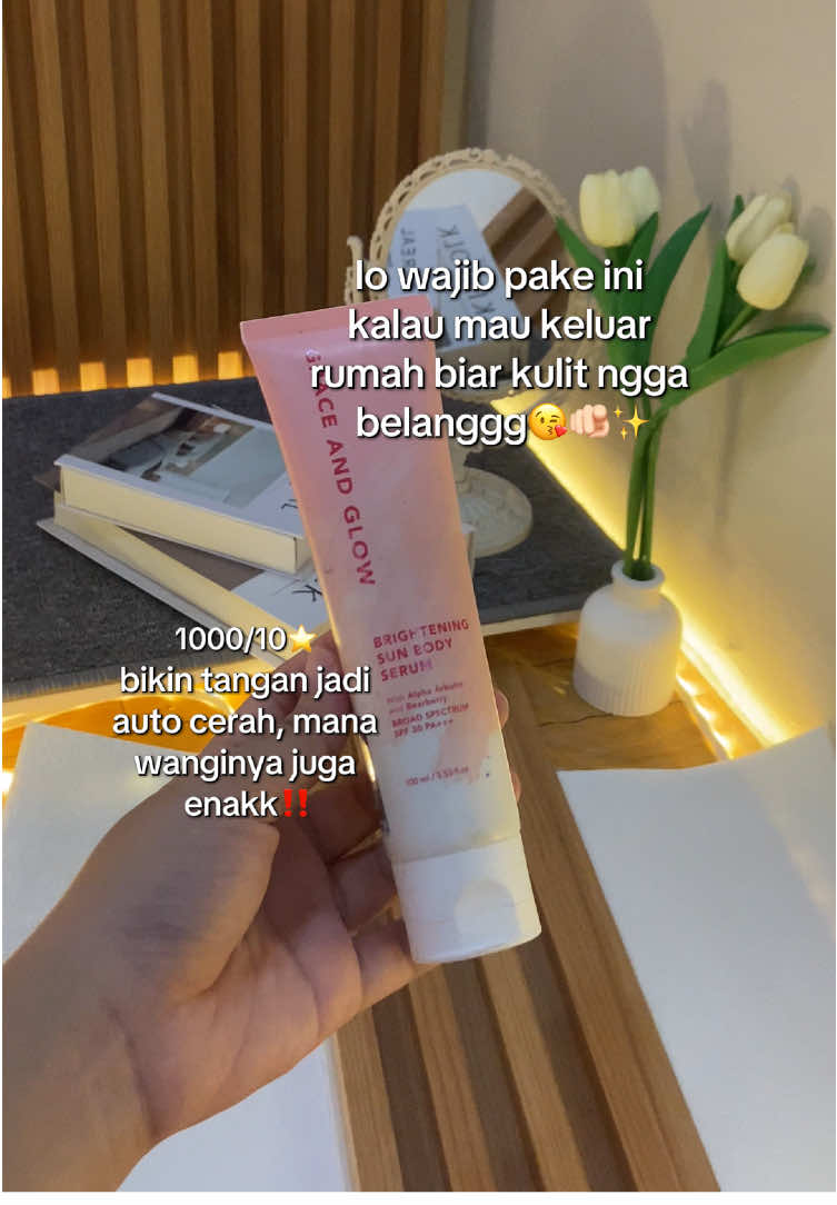 #graceandglow #bodysunscreen  