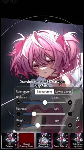I don’t want to hear any ibis paint users complain.  #ibispaintx #arttutorial #tutorial #madoka #art #digitalart #madokamagica #tears #fypシ゚viral 