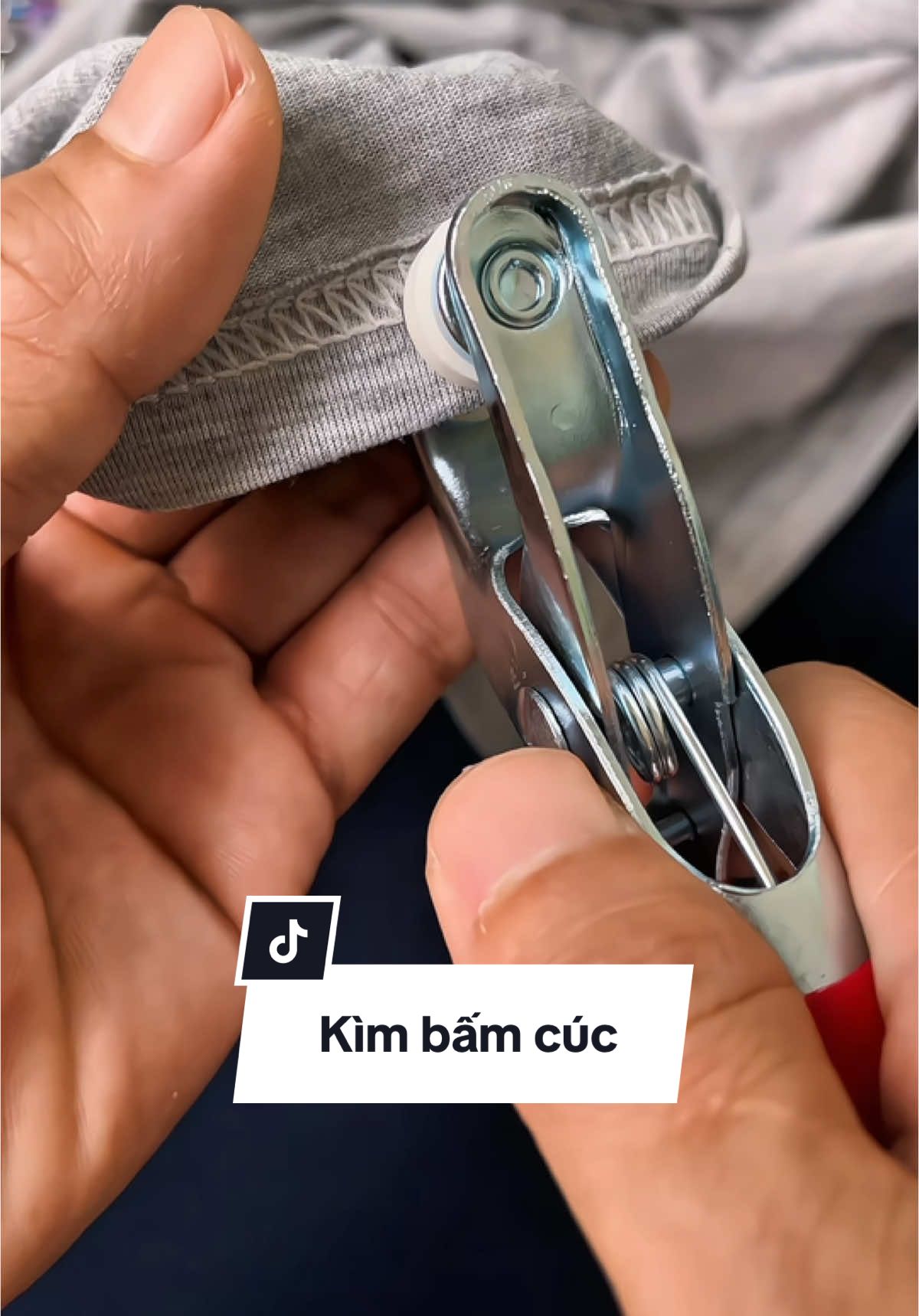 Bộ kìm bấm cúc quần áo, túi xách. #kimbamcuc #kimbamcucquanao #bamcucquanao 