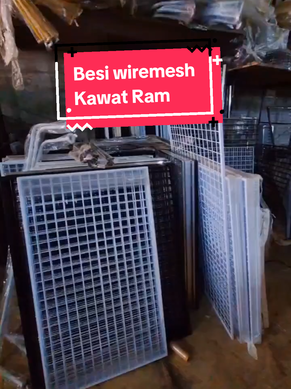yg mau custom ukuran bisa lngsung dm admin ya #ram #wiremesh #wallgrid #kawatram #besivertikalgarden #jaringkawat 
