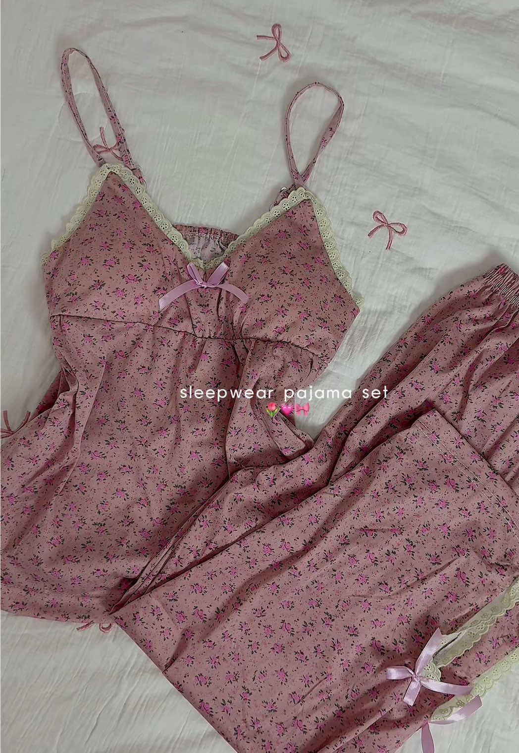 comfy sleepwear pajama = good sleep #sleepwear #pajamaset #ternosleepwear #fyp 