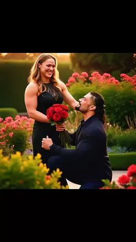 Ronda Rousey 💚 Love Roman Reigns ❤️#WWE #Love #RONDA  #ROMAN  Roman Reigns 🥀
