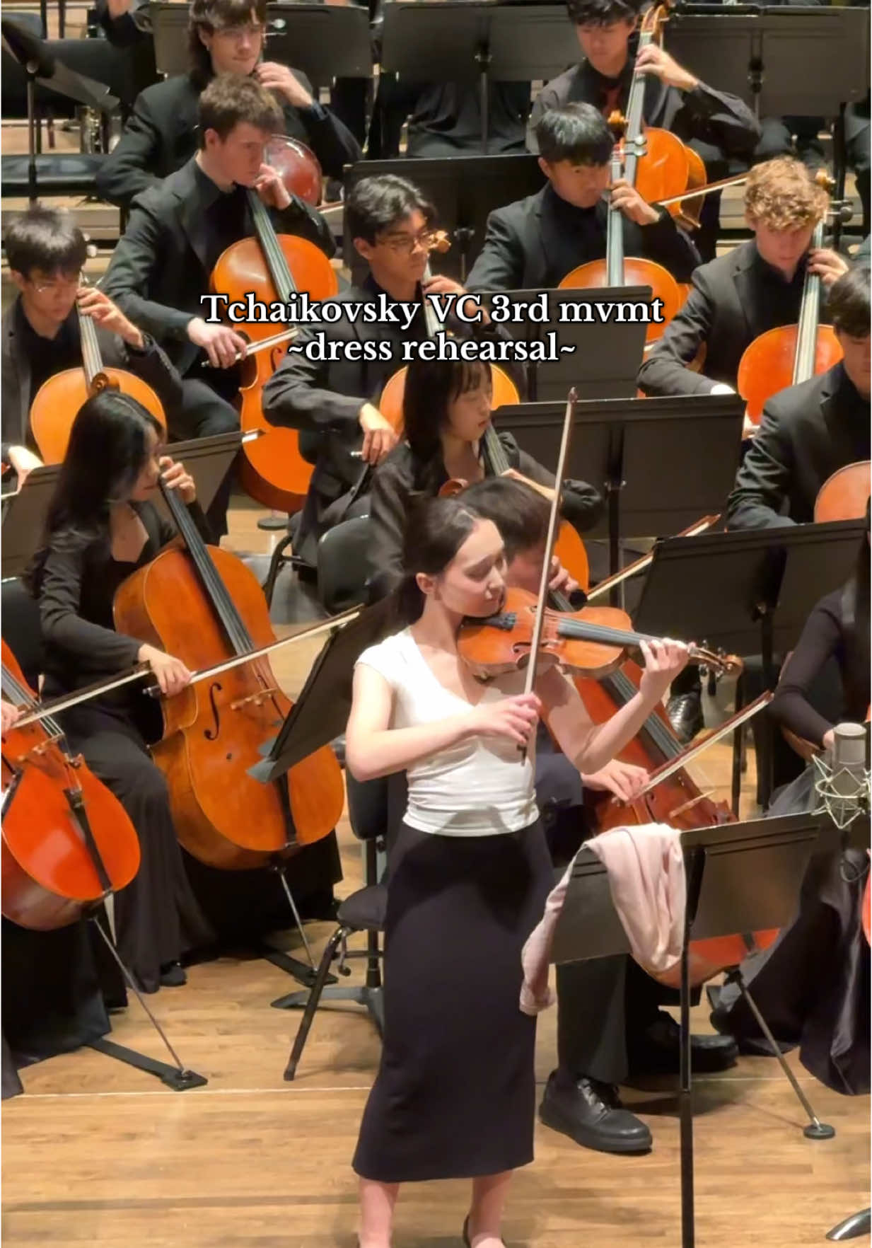 these accoustics😍 link in bio for the performance video! #violin #orchestra #classicalmusic #fyp 