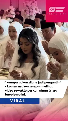ni ke overshadow yang netizen maksudkan ?? 🤔 #fyp #foryoupage #foryou #viral #malaysia #erissa #wedding #trending