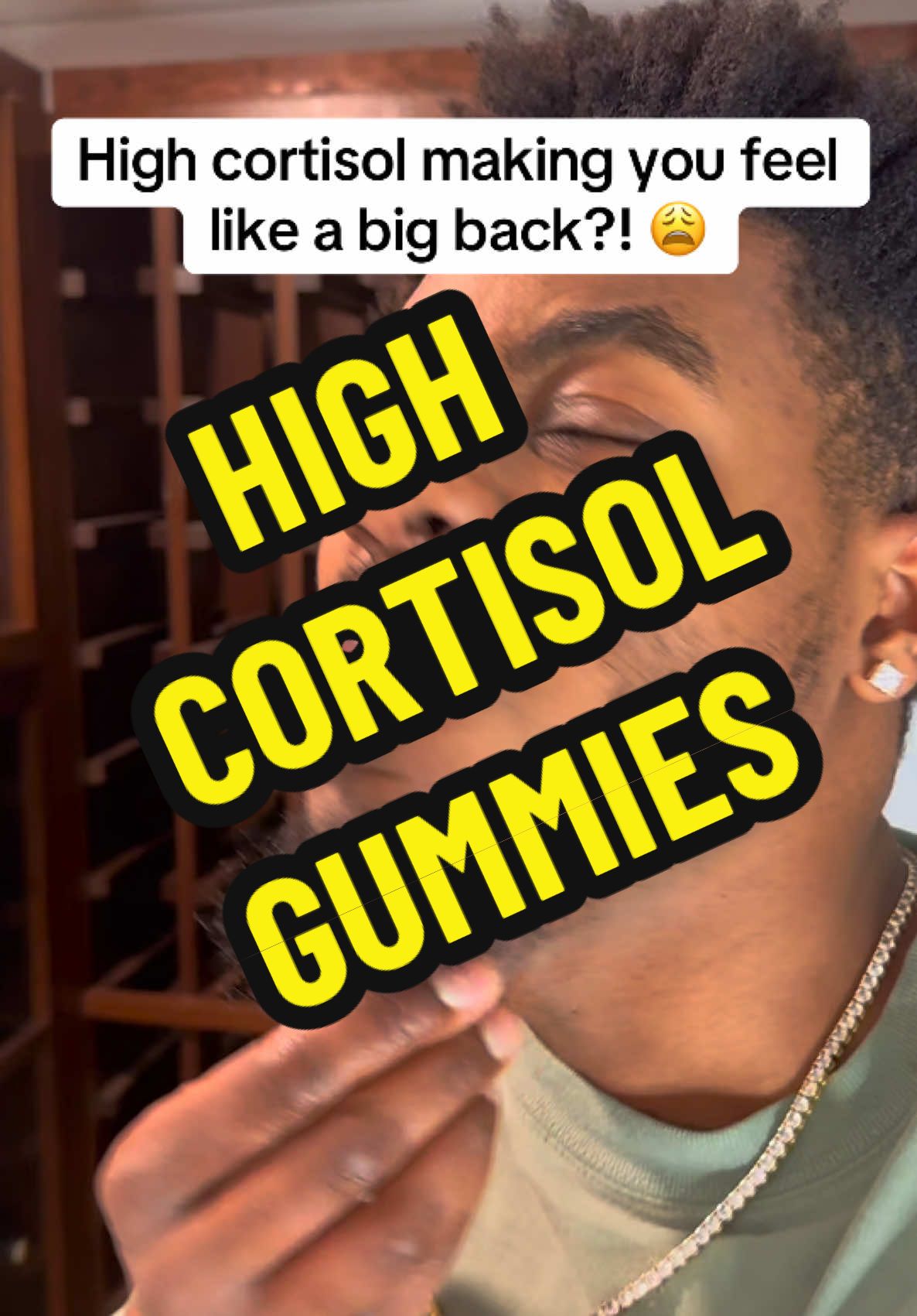 High cortisol is nothing to play with. #goli #gummies #ashwagandha #gummiesvitamin #golinutrition #goligummies #cortisol #cortisolimbalance #highcortisol 