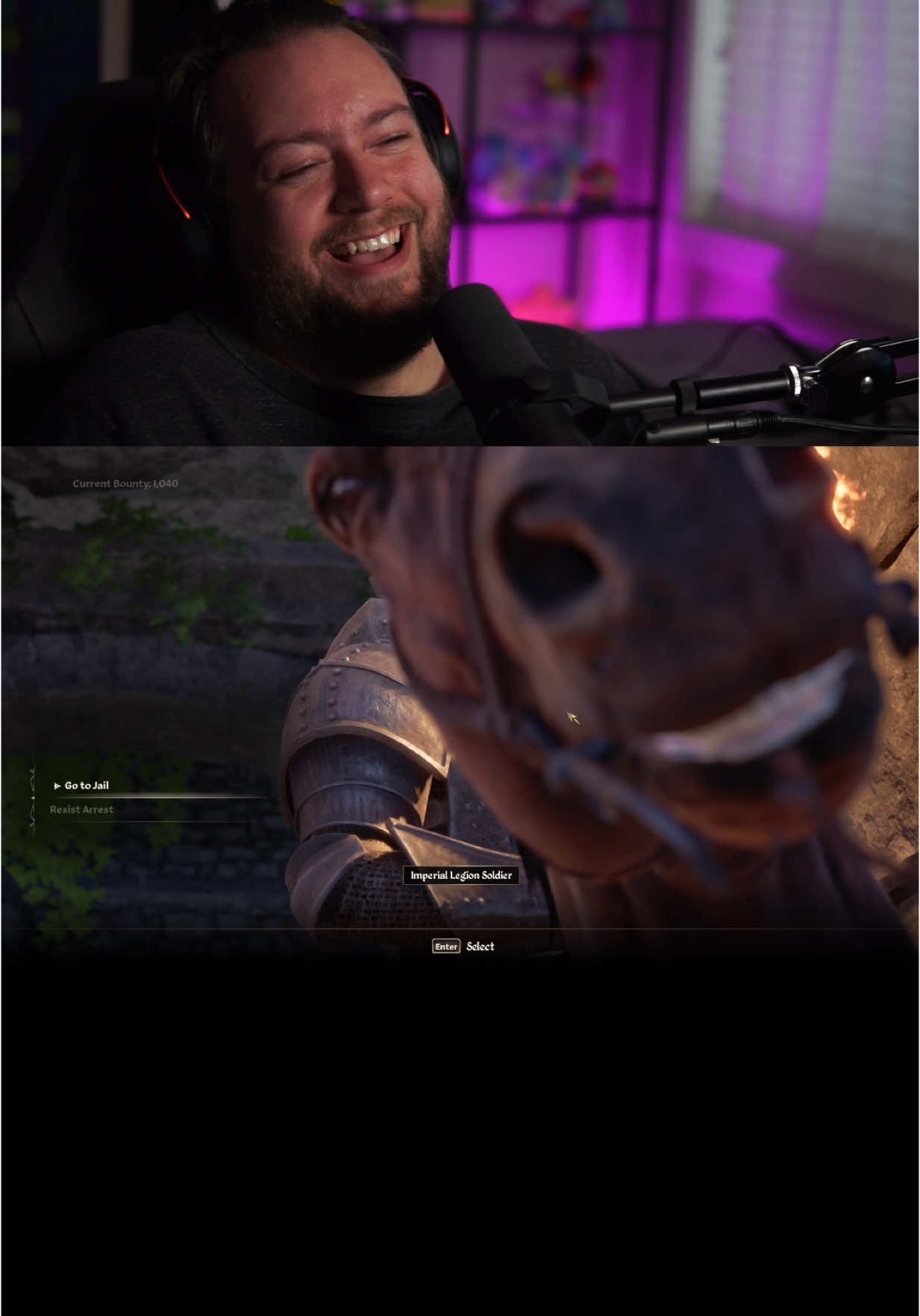 Stop you’ve … 🐴 #oblivion #bethesda #gaming #streamer #funny #skyrim #skyrimmemes 
