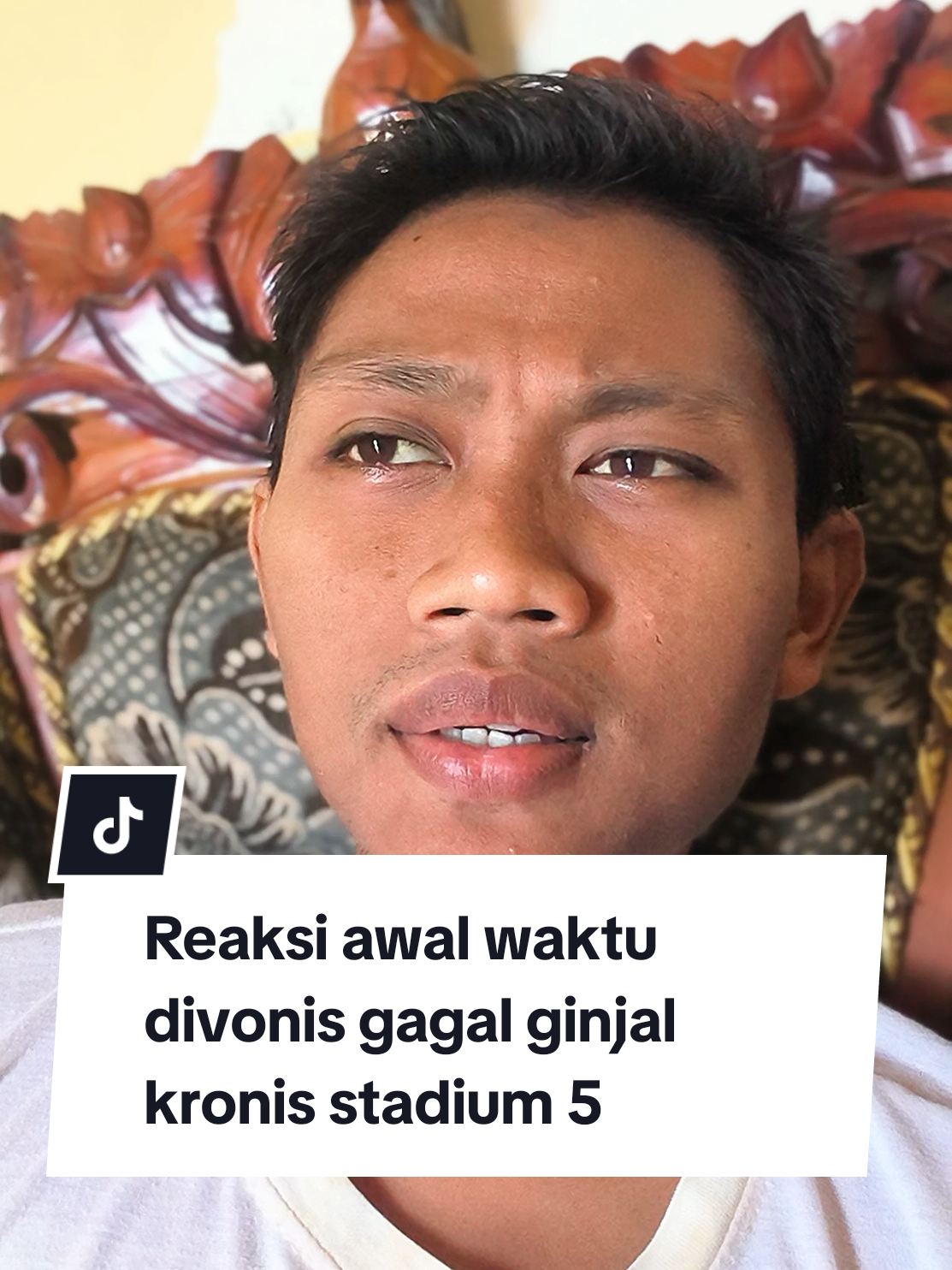 Membalas @brownsoosdreaksi awal waktu divonis gagal ginjal kronis stadium 5 #gagalginjal #hemodialisa #cucidarah #pasiengagalginjal 