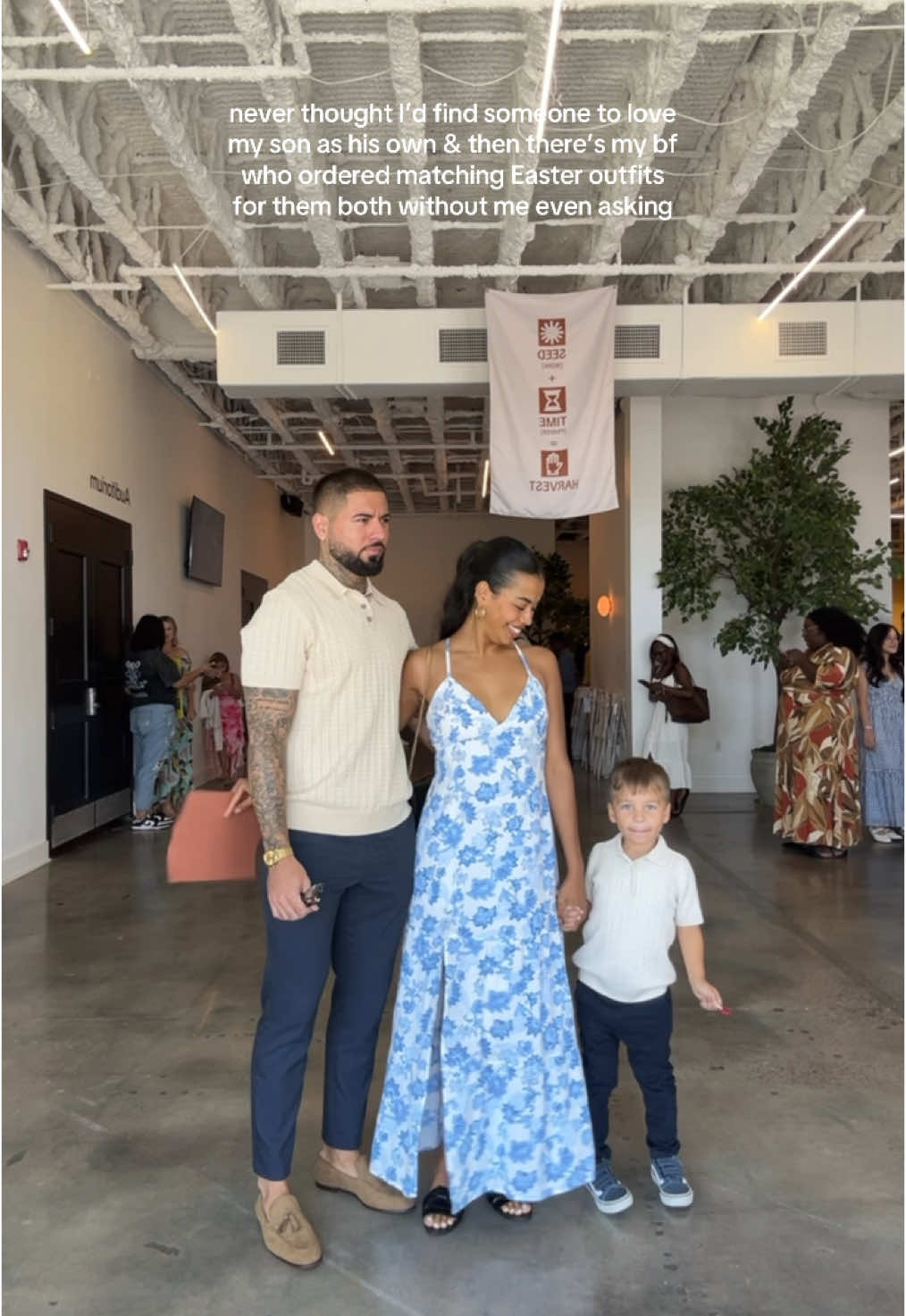 my little fam🥺🤍 @vouschurch #easter #eastersunday #vouschurch #miami #vousgirl #unconditionallove #Relationship #couple #dating #blendedfamily #singlemom #MomsofTikTok #coparenting #stepparents #stepdad #Love #family #familyof3 #healing #fyp #foryou #relatable 
